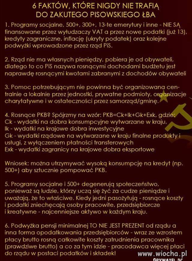 Fakty, które nie trafią do