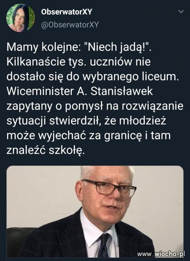 Skąd oni w tym PiSie wyszukują takich idiotów ...