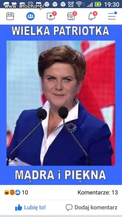 Padłem ze śmiechu. 