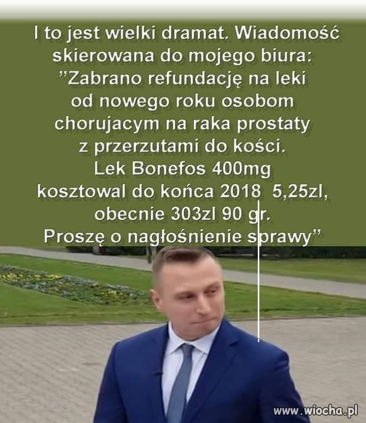 Dramat dla chorych