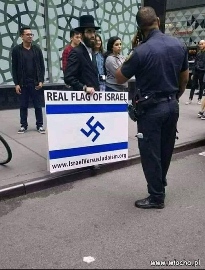 Nowa flaga Izraela
