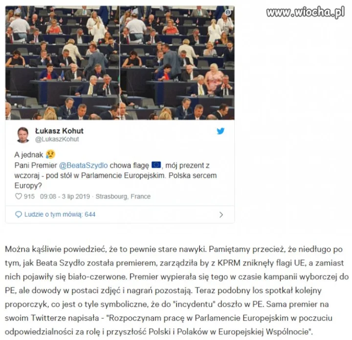 Stare nawyki pozostały