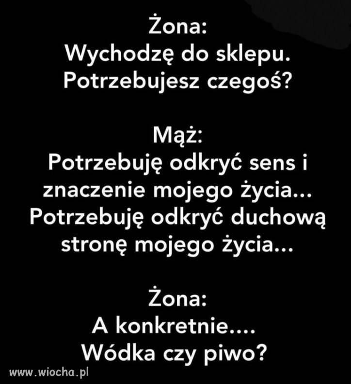 Sens życia...