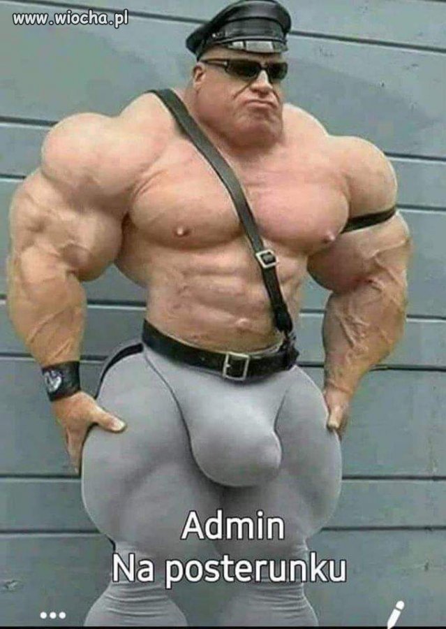 Admin na posterunku 