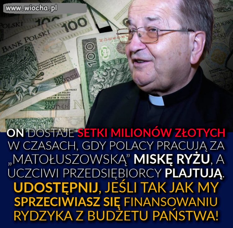 Dość już pobłażania dla tego pseudobiznesmena ...