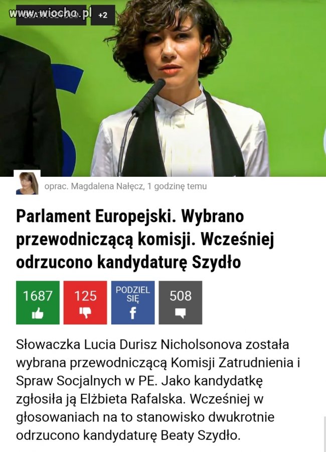 Beata Szydło tak jak sobie tego życzyła nie będzie uczestniczyć w szaleństwie brukselskich elit.