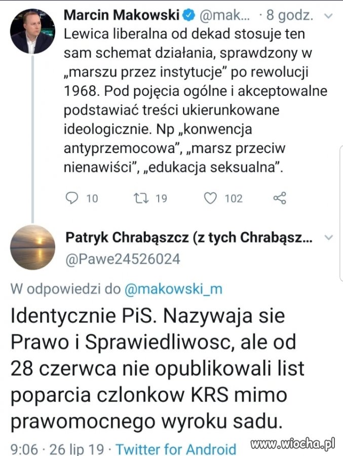 Gdzie są listy poparcie KRS?