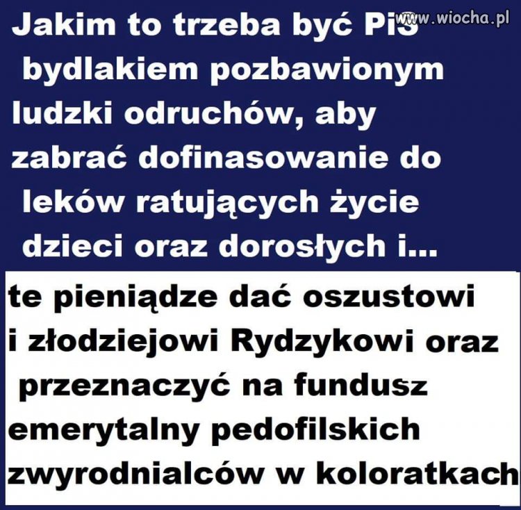 Jakim trzeba być bydlakiem 