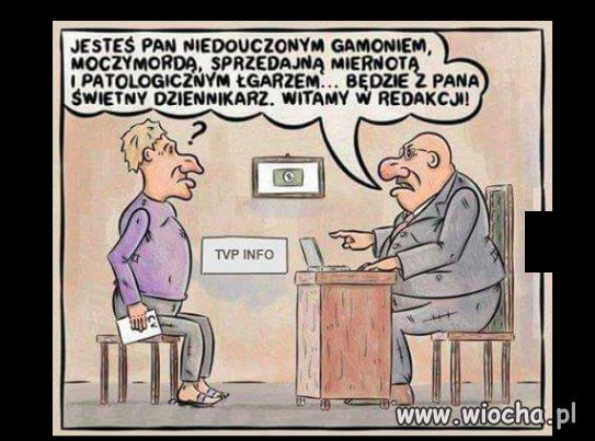 Rekrutacja na dziennikarza TVP info