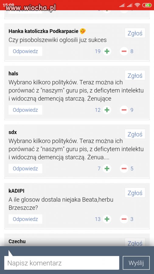 Gdy na wp trole tak zasuwają 