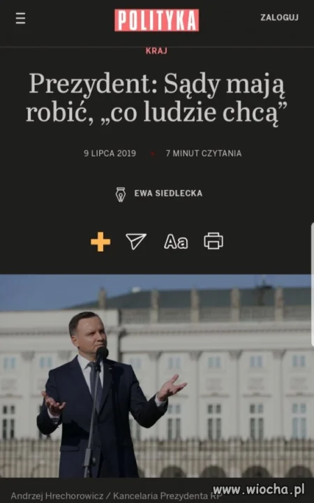 Prezydent idiota
