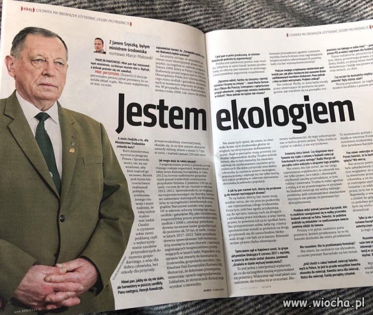 Ekolog..i w dodatku profesor.
