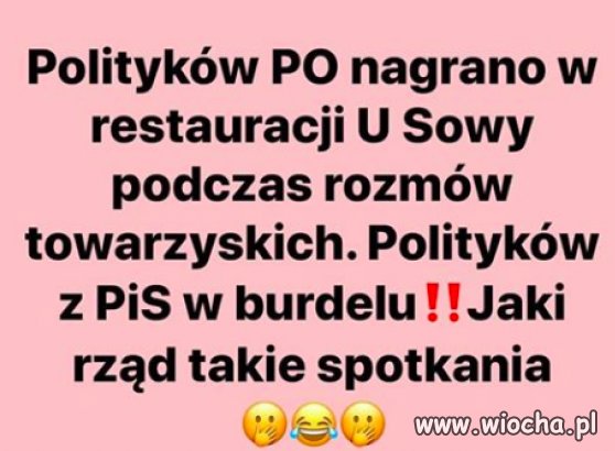 Jaki rząd takie spotkania