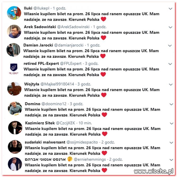 Rodacy! Na promach już zabrakło miejsc!