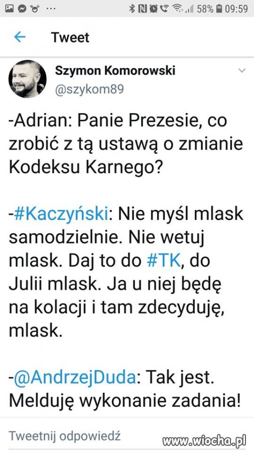 Adrian, jak zwykle stanął na wysokości zadania ...