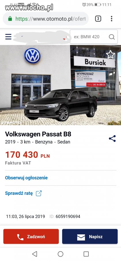 Bursiak sprzedaje