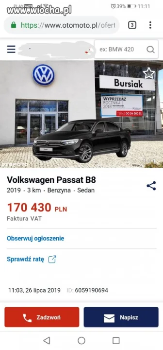 Bursiak sprzedaje