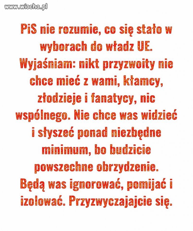 Trzeba mieć mózg żeby zrozumieć. 