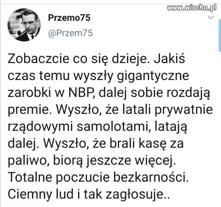 Straszne to ... ale tak jest 