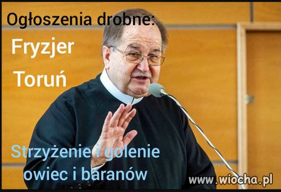 Fryzjer z Torunia