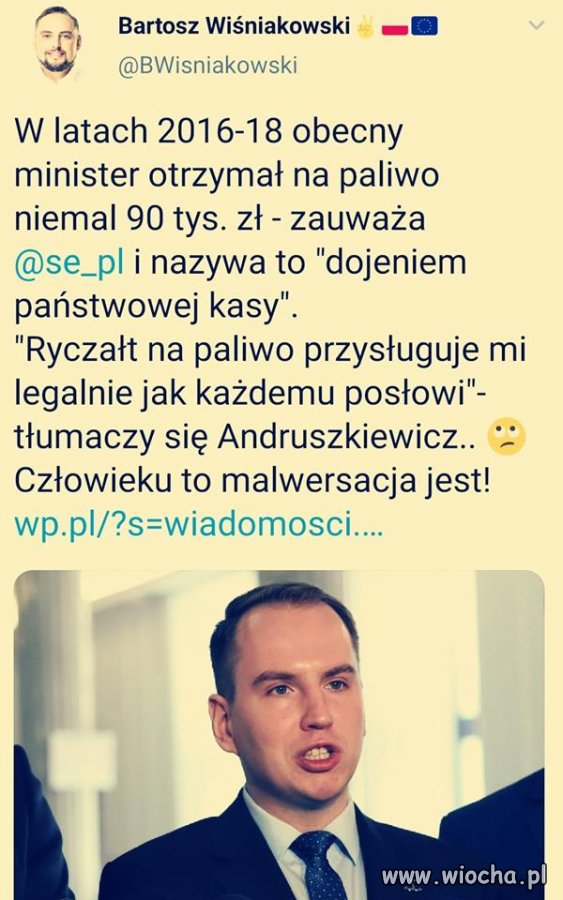 Oj tam, oj tam  ...może jeździł hulajnogą ...