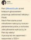 Koniecznie wspomnieć o 500+