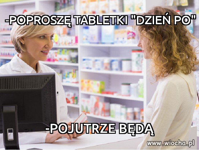 W aptece...