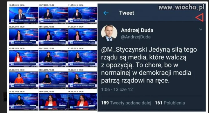 Powiedział