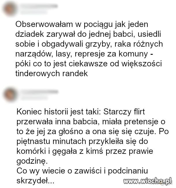 Co wy wiecie o zawiści i podcinaniu skrzydeł