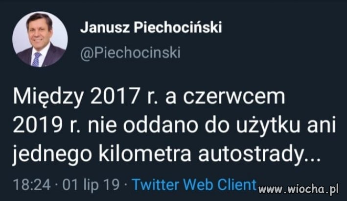 Skończyły się czasy budowania autostrad ...