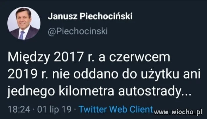 Skończyły się czasy budowania autostrad ...