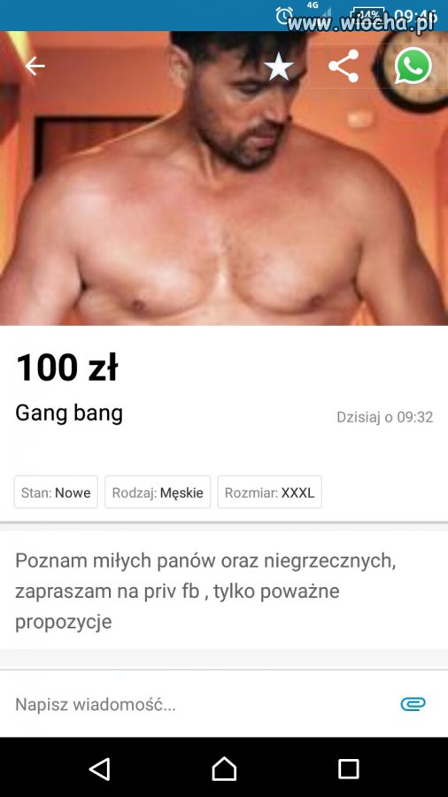 Taka oferta z OLX-a.