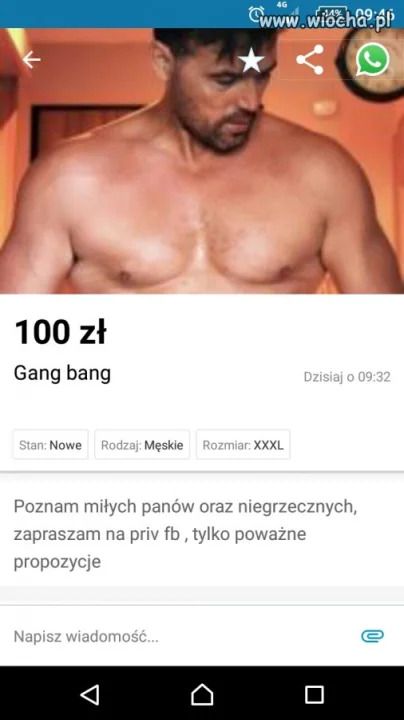 Taka oferta z OLX-a.