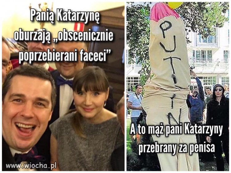 Ja też nie lubię tych facetów w czarnych i ...
