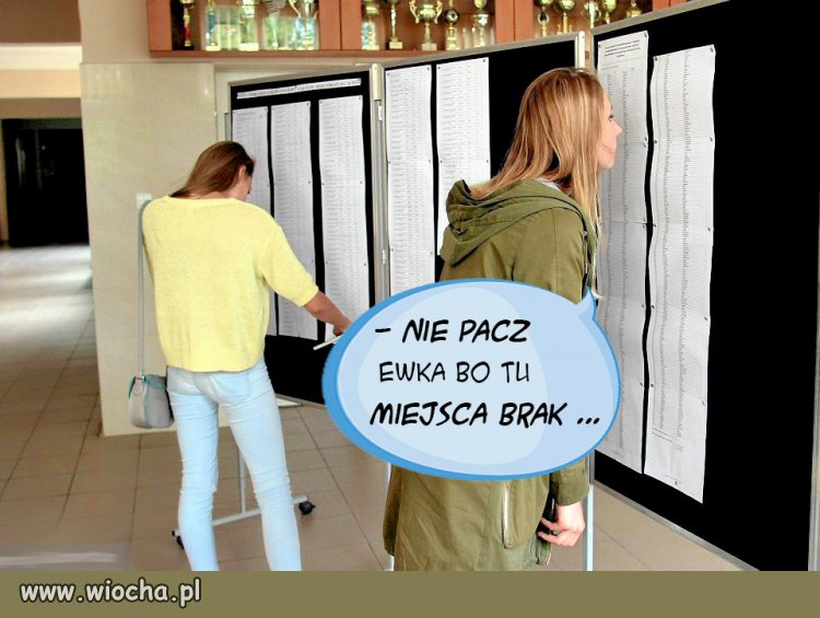Efekt reformy edukacji ...