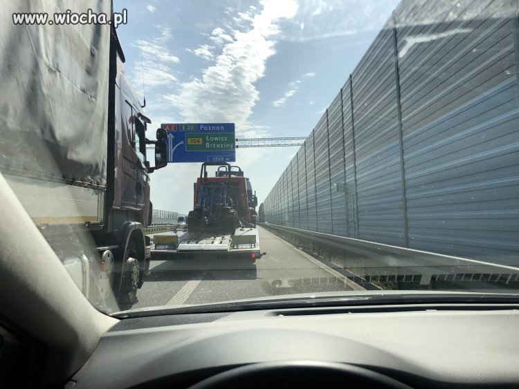 Kolejny Szeryf na A2 