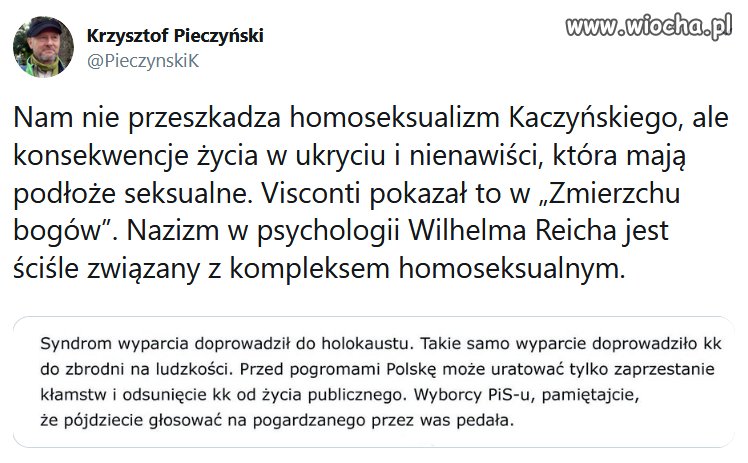 To przecież oczywista oczywistość ...