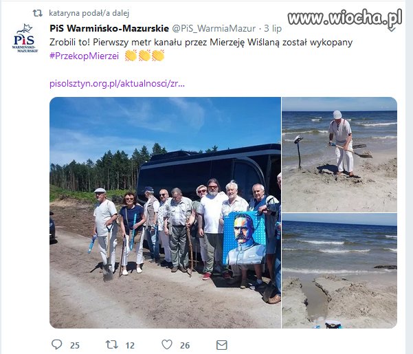 Oni bedą kopać