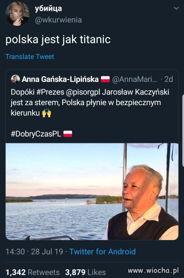 Polska jest jak Tytanic