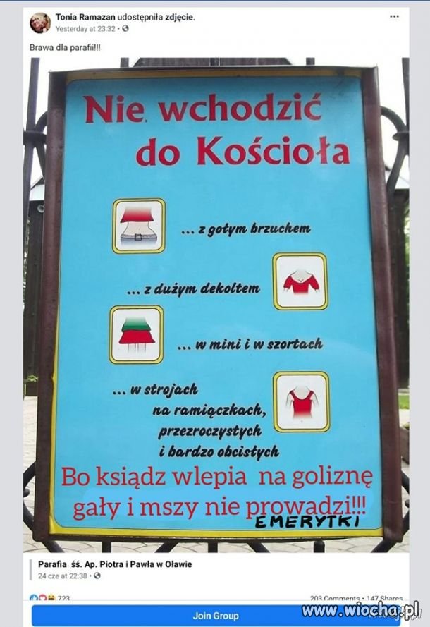 Brawa dla parafii 