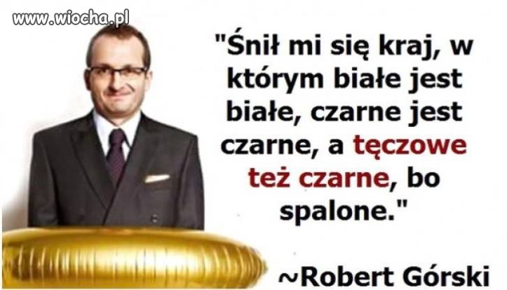 Kiedyś Pan Górski inaczej żartował...