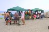 Grillowanie na plaży nad bałtykiem