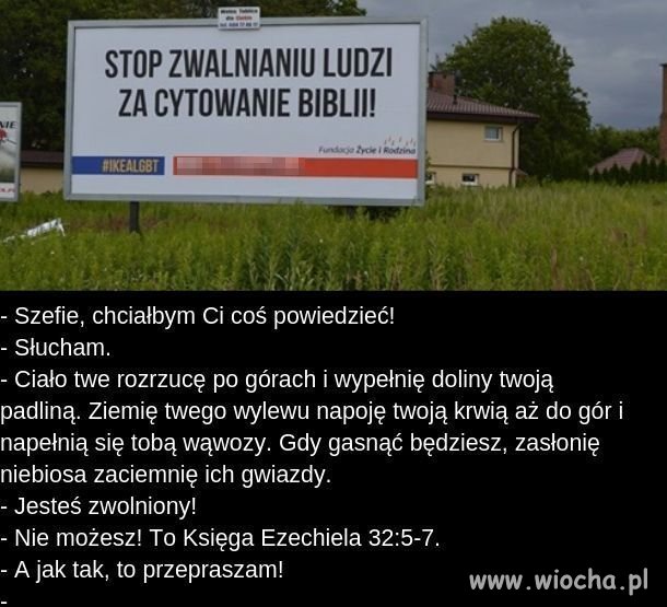 Szefie chciałbym Ci coś powiedzieć