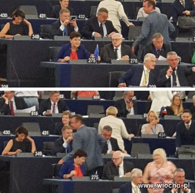 Becia flagę schowała, ale...