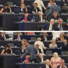 Becia flagę schowała, ale...