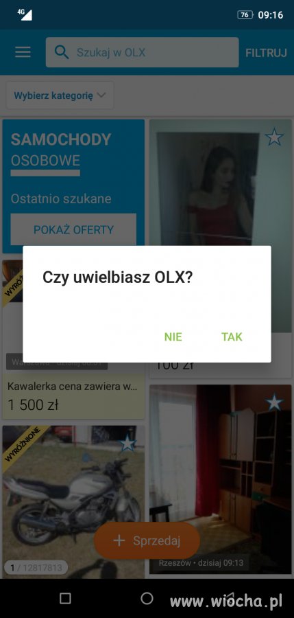 Czy uwielbiasz olx? 