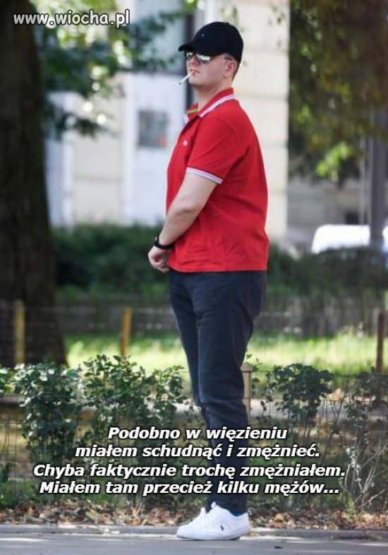 Czyżby został miss aresztu śledczego ?