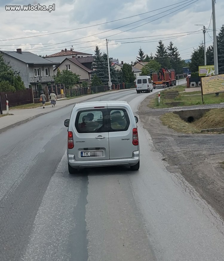 Ty mendo z Kielc, wyprzedzam go 