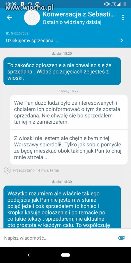 Pamiętaj żeby skasować ogłoszenie 
