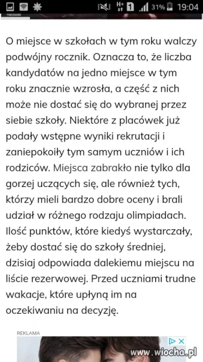 Cdn o PiS i edukacji 